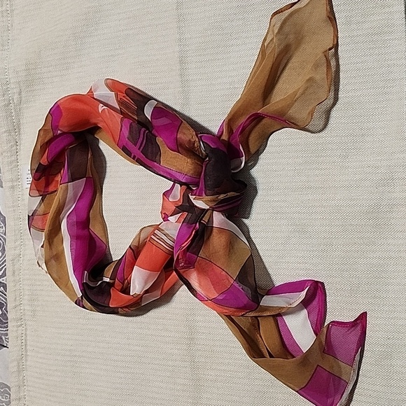 LE CIEL BLEU SCARF - Picture 1 of 8